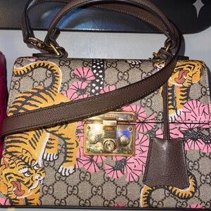 Gucci RARE LIMITED EDITION PADLOCK TIGER BAG -LIKE NEW🔥